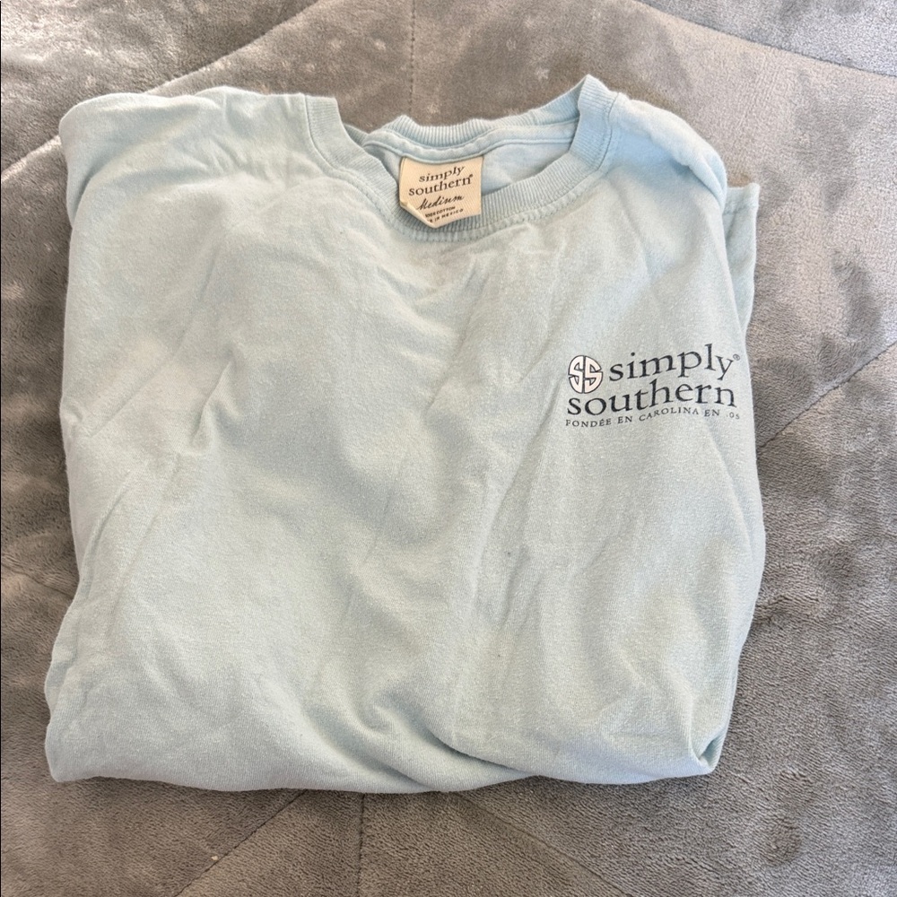 Simply Southern Sky Blue Pullover